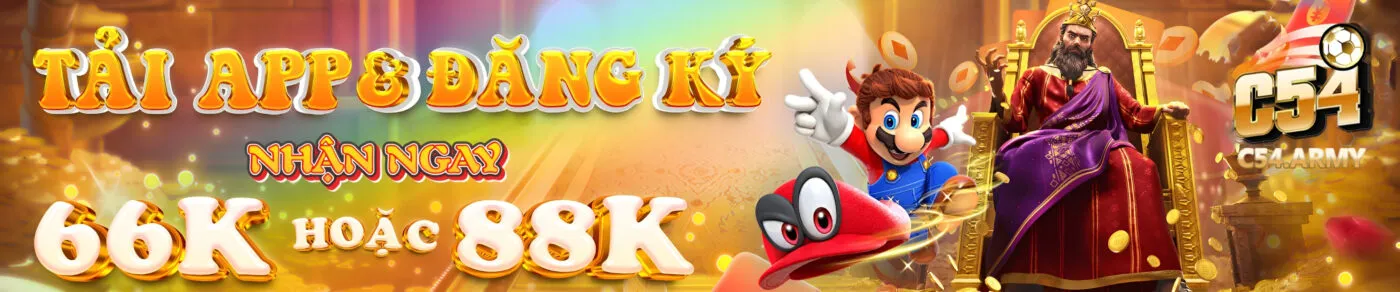 Banner tải app nhận thưởng C54
