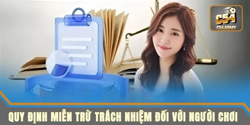 Quy định miễn trừ trách nhiệm đối với người chơi cá cược